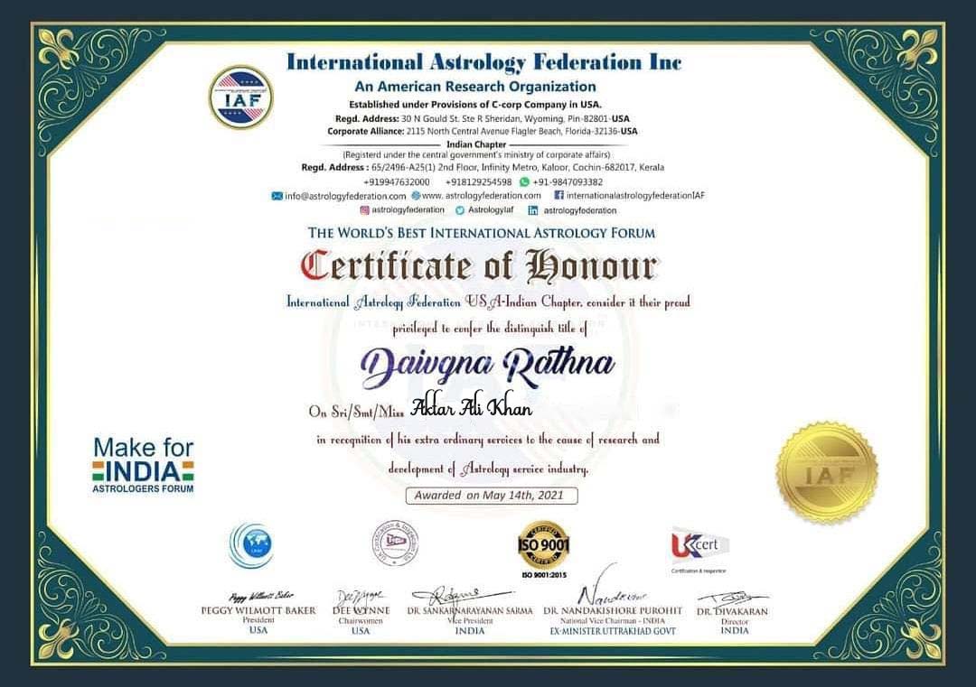 award